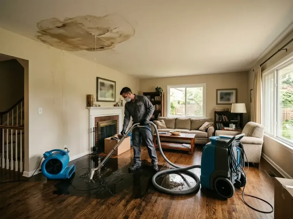 attic-pipe-burst-ceiling-drip-008 — frequently asked questions, Water Damage Restoration & Carpet Care in Towaco, NJ